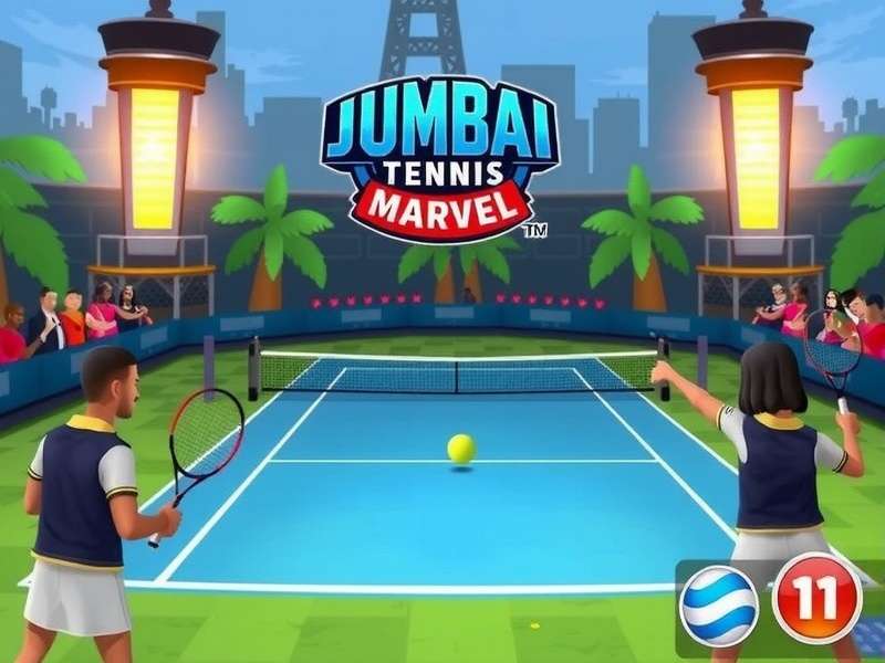 Mumbai Tennis Marvel gameplay screenshot